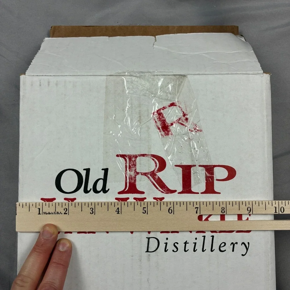 Old Rip Van Winkle Distillery Empty Box Collectible Bourbon Kentucky